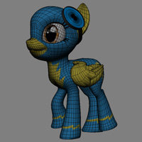 MLP Download (spitfire_without_mane)